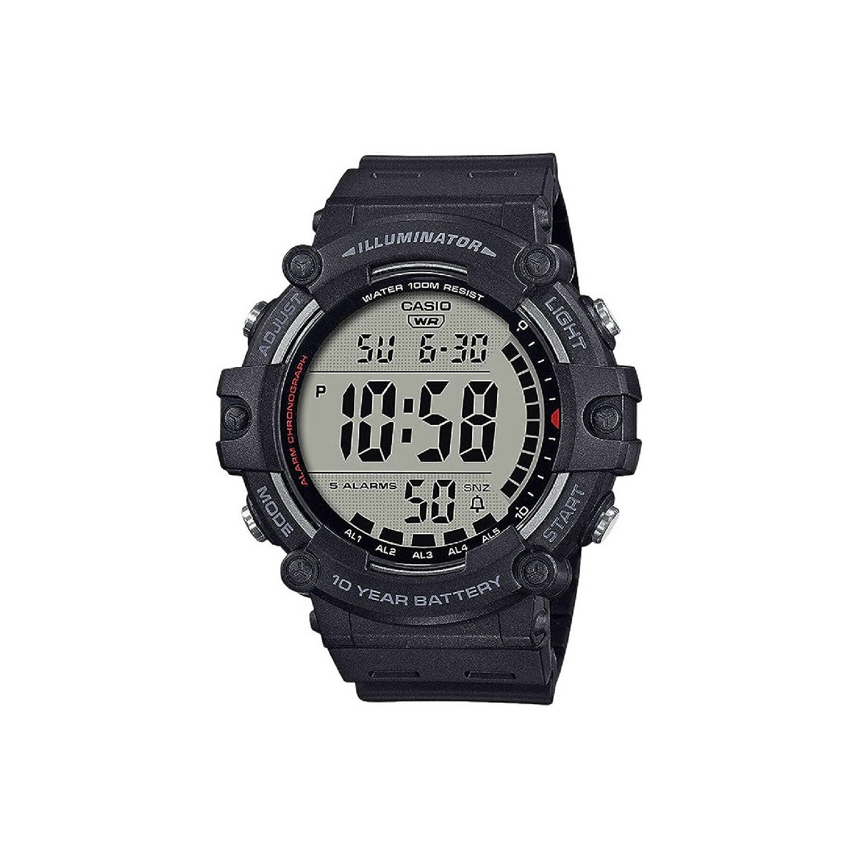 RELOJ CASIO NEGRO DIGITAL TOTAL - AE-1500WH-1AVEF