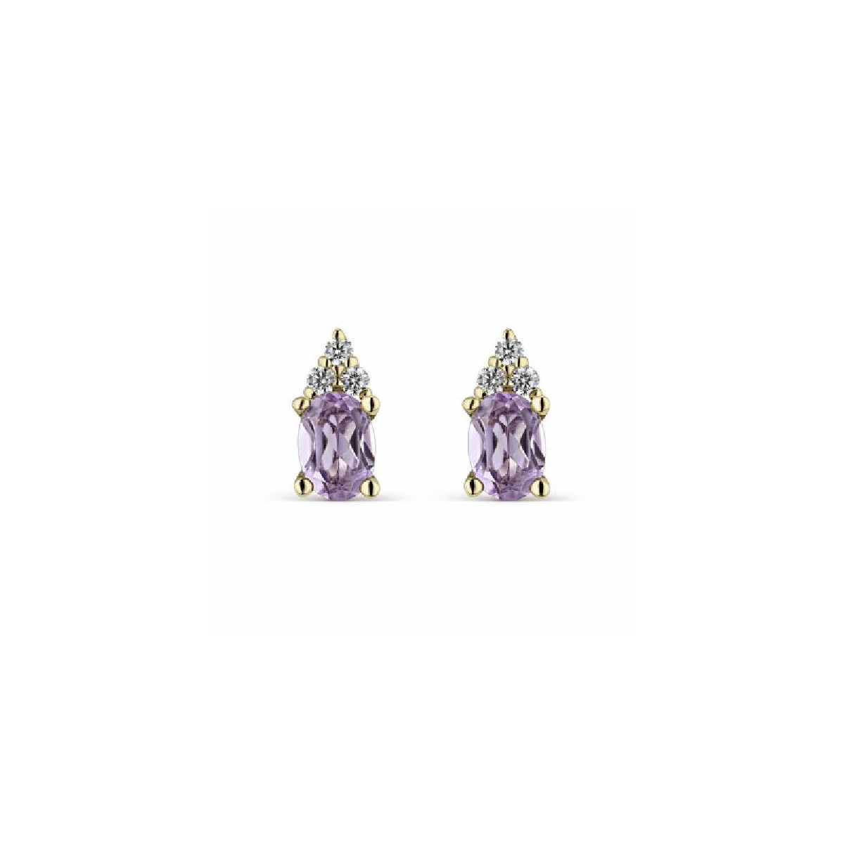 PENDIENTES LITTA FIORE AMATISTA - LEA-204-807-UU