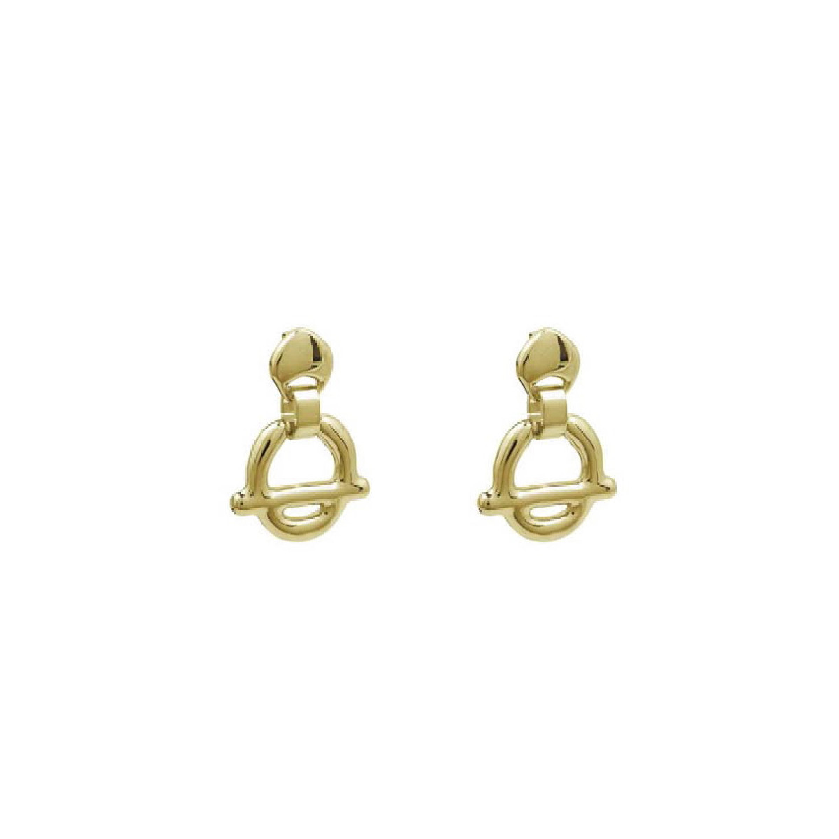 PENDIENTES CICLON PURA ORO - 230600