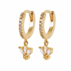 PENDIENTES SURE ARO CROWN GOLDEN - 91012658710CH.2