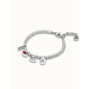 PULSERA DEL AMOR UNO DE 50 - PUL1852ROJMTL0S