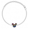 PULSERA DISNEY  MINNIE COLORES - BS00025SRML