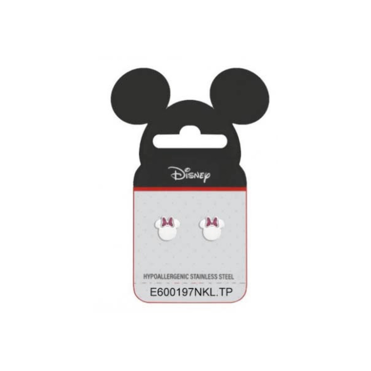 PENDIENTES DISNEY ESMALTE ROSA - E600197NKL.TP