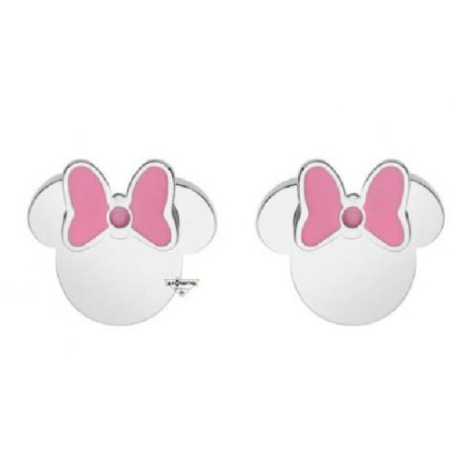 PENDIENTES DISNEY ESMALTE ROSA - E600200NKL.TP