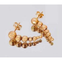 PENDIENTES ORO AMARILLO BOLAS LECARRE - GB191OA.00