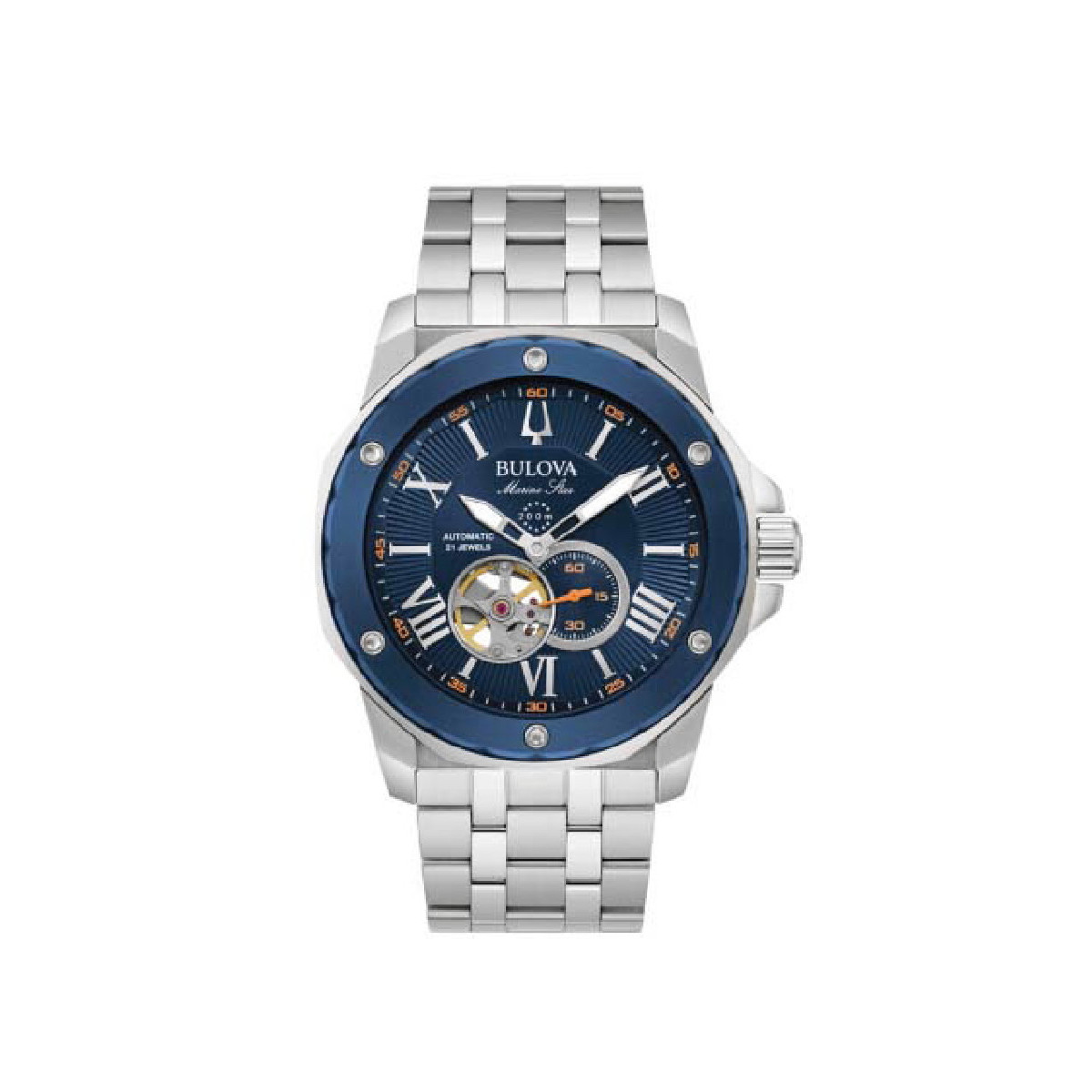 RELOJ BULOVA MARINE STAR AUTOMATIC - 98A302