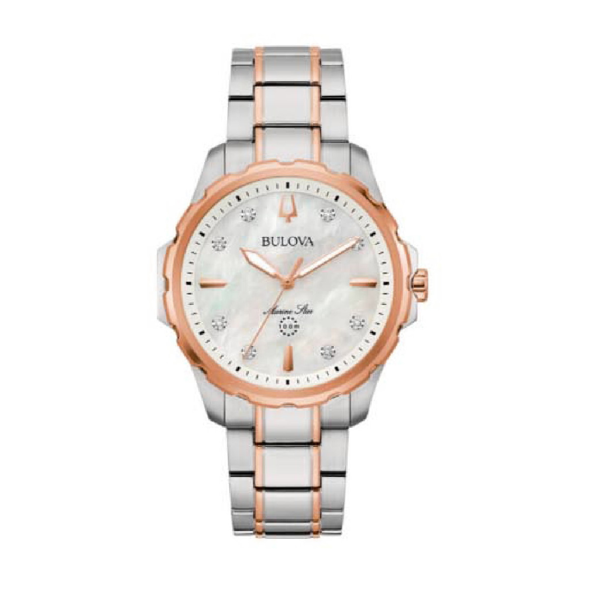 RELOJ BULOVA MARINE STAR LADY DIAMONDS - 98P228