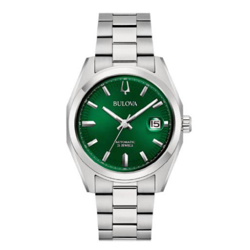 RELOJ BULOVA SURVEYOR MECHA CLASSIC VERDE - 96B429