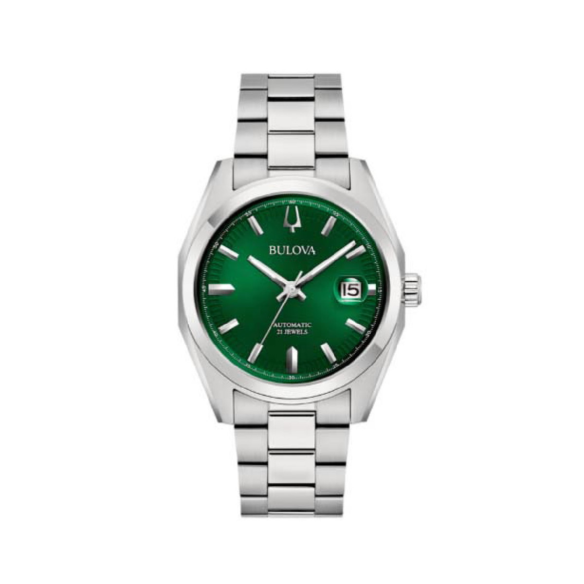 RELOJ BULOVA SURVEYOR MECHA CLASSIC VERDE - 96B429