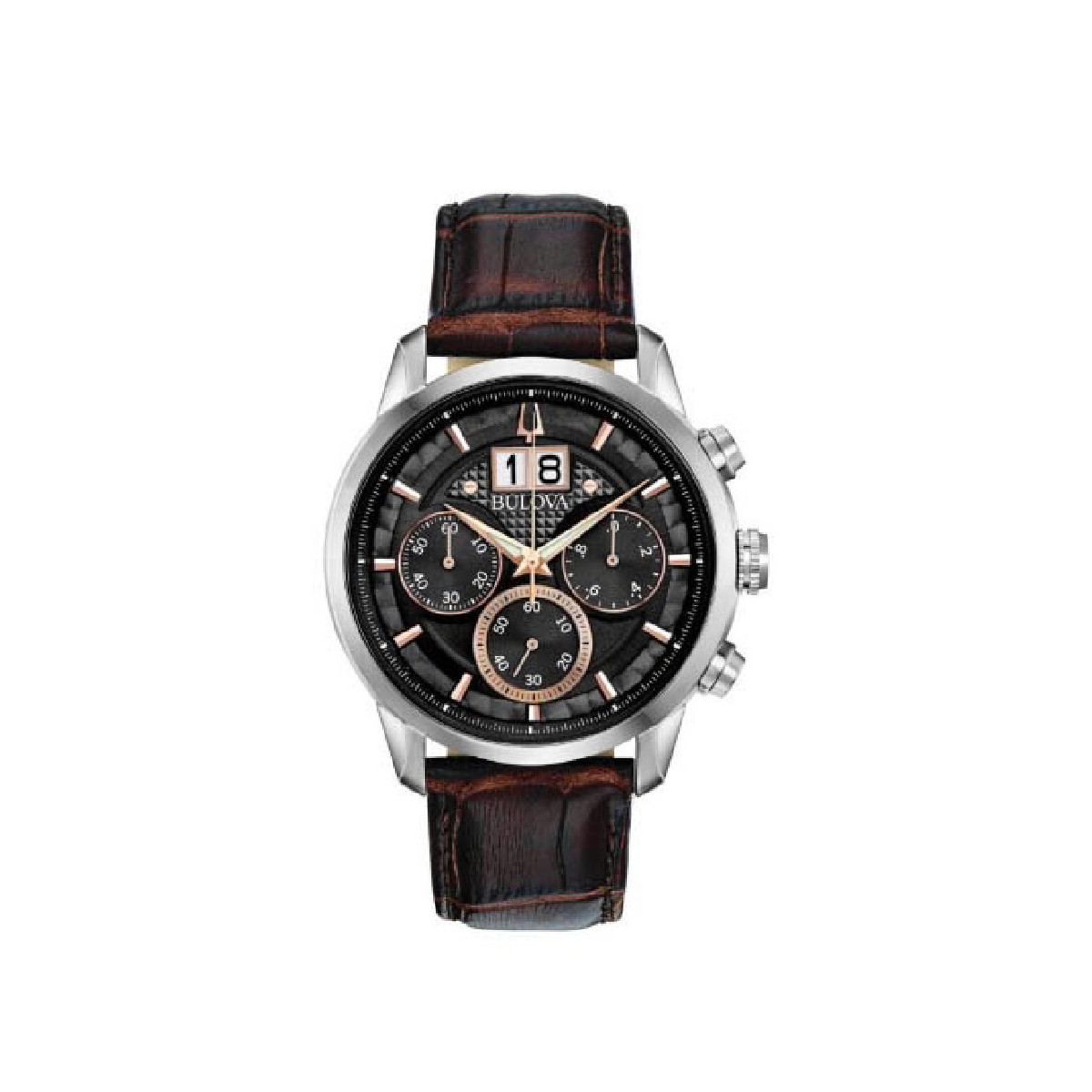 RELOJ BULOVA SUTTON BIG DATE - 96B311