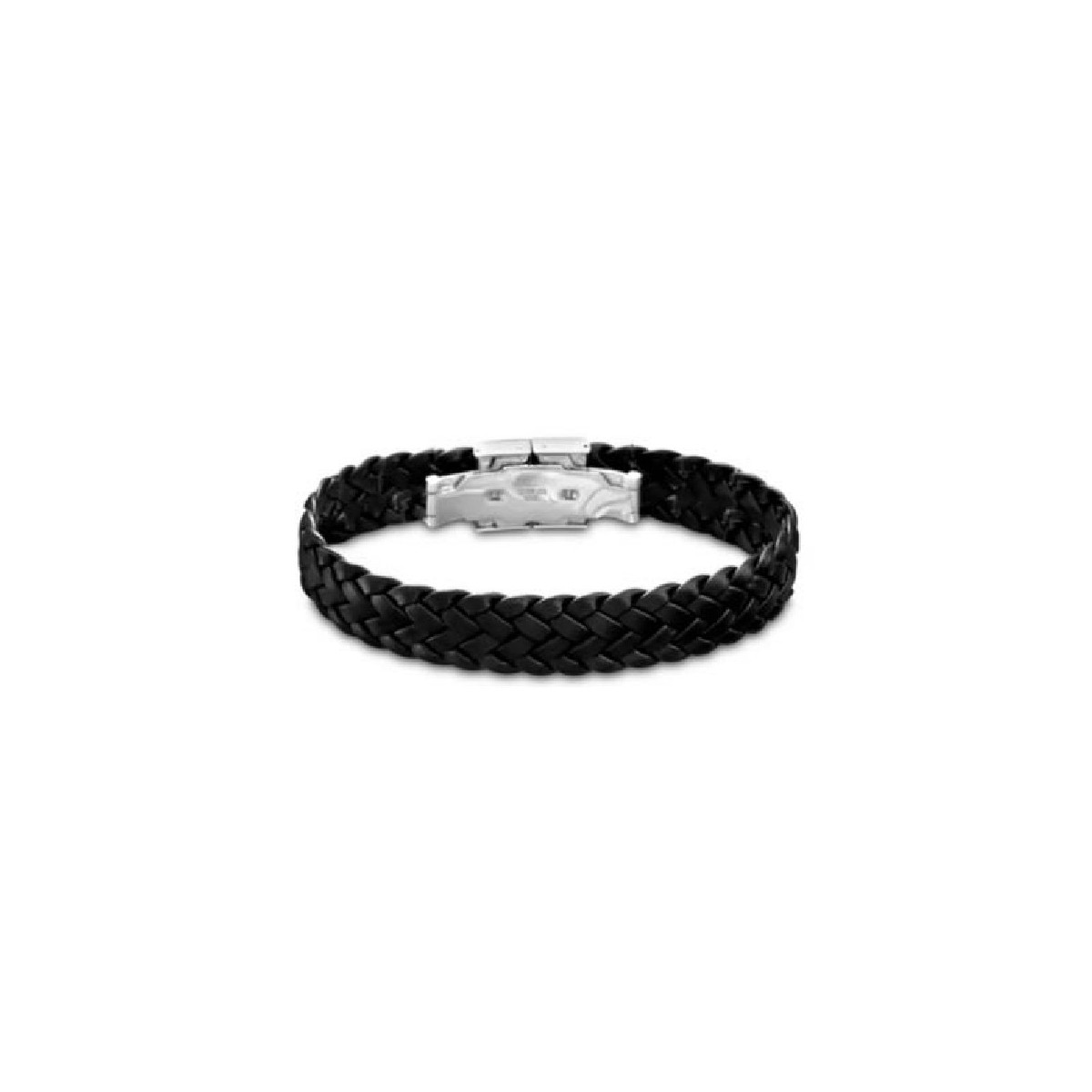 PULSERA LOTUS STYLE CUERO NEGRA - LS1206-2/1