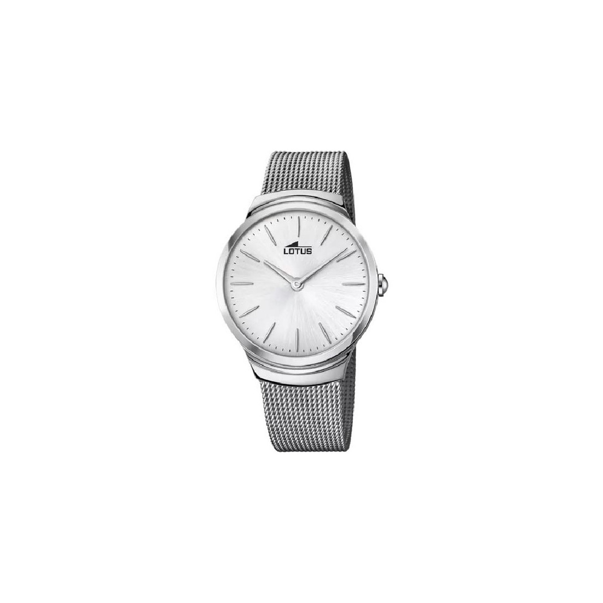 RELOJ DE HOMBRE LOTUS MILANESA PLATA - 18493/1