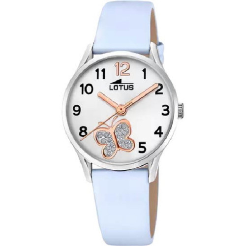 RELOJ LOTUS DE COMUNIÓN CLÁSICO CUERO MARIPOSA - 18406/G