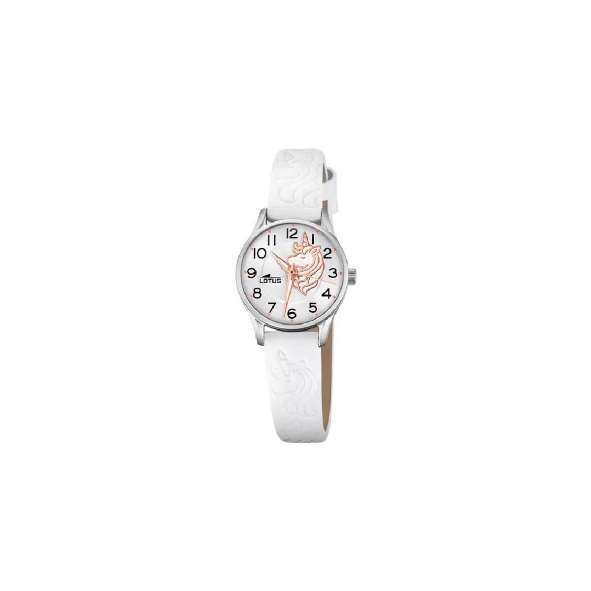 RELOJ LOTUS DE COMUNIÓN BLANCO - 18573/F