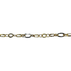 PULSERA ORO FORMA CADENA DUO - 240044