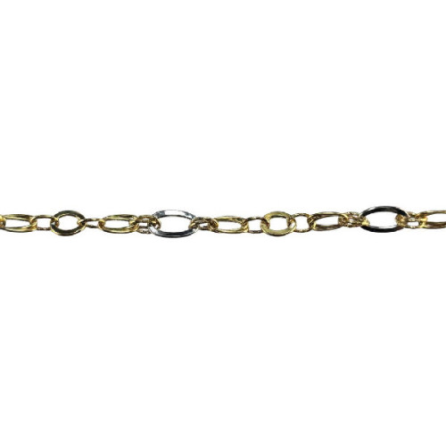 PULSERA ORO FORMA CADENA DUO - 240044