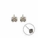 PENDIENTES DE ORO BLANCO CON DIAMANTES 0.30CTS - 1515030PB