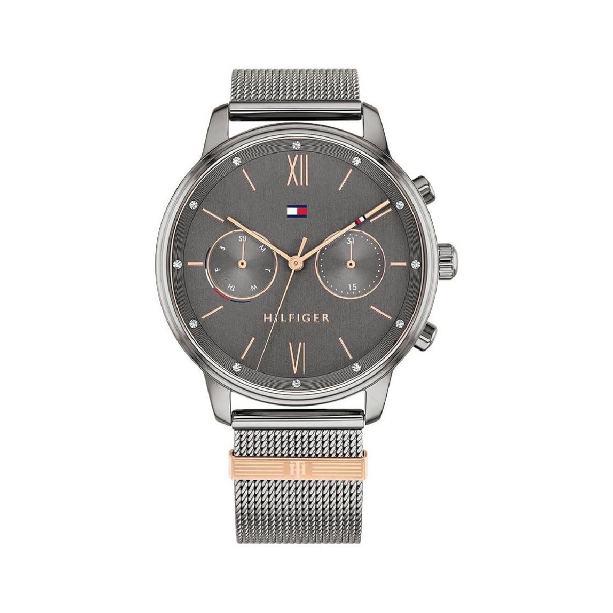 RELOJ TOMMY HILFIGER GRIS BRILLANTITOS - 1782304