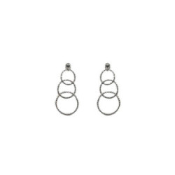 PENDIENTES COMPROMISO ORO BLANCO CADENA - T