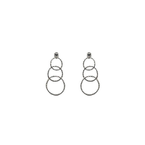 PENDIENTES COMPROMISO ORO BLANCO CADENA - T