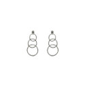 PENDIENTES COMPROMISO ORO BLANCO CADENA - T