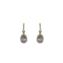 PENDIENTES COMPROMISO ORO CON BRILLANTITOS - M-645692A