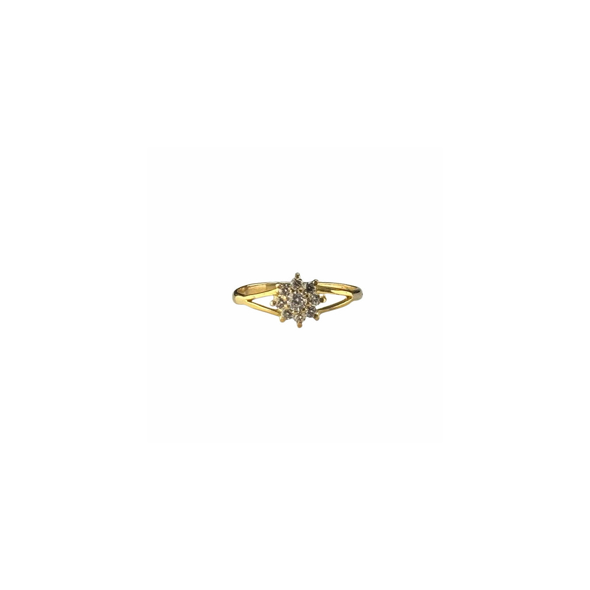 ANILLO  DE COMUNIÓN FLOR DE ORO CLÁSICOS - 3382-S