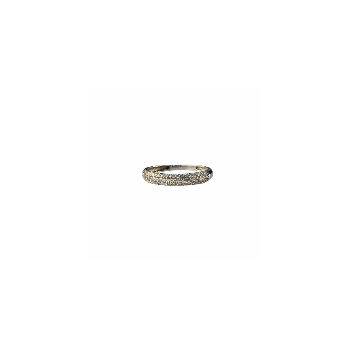 ANILLO COMUNIÓN  BRILLANTE ORO BLANCO - M-2123368B