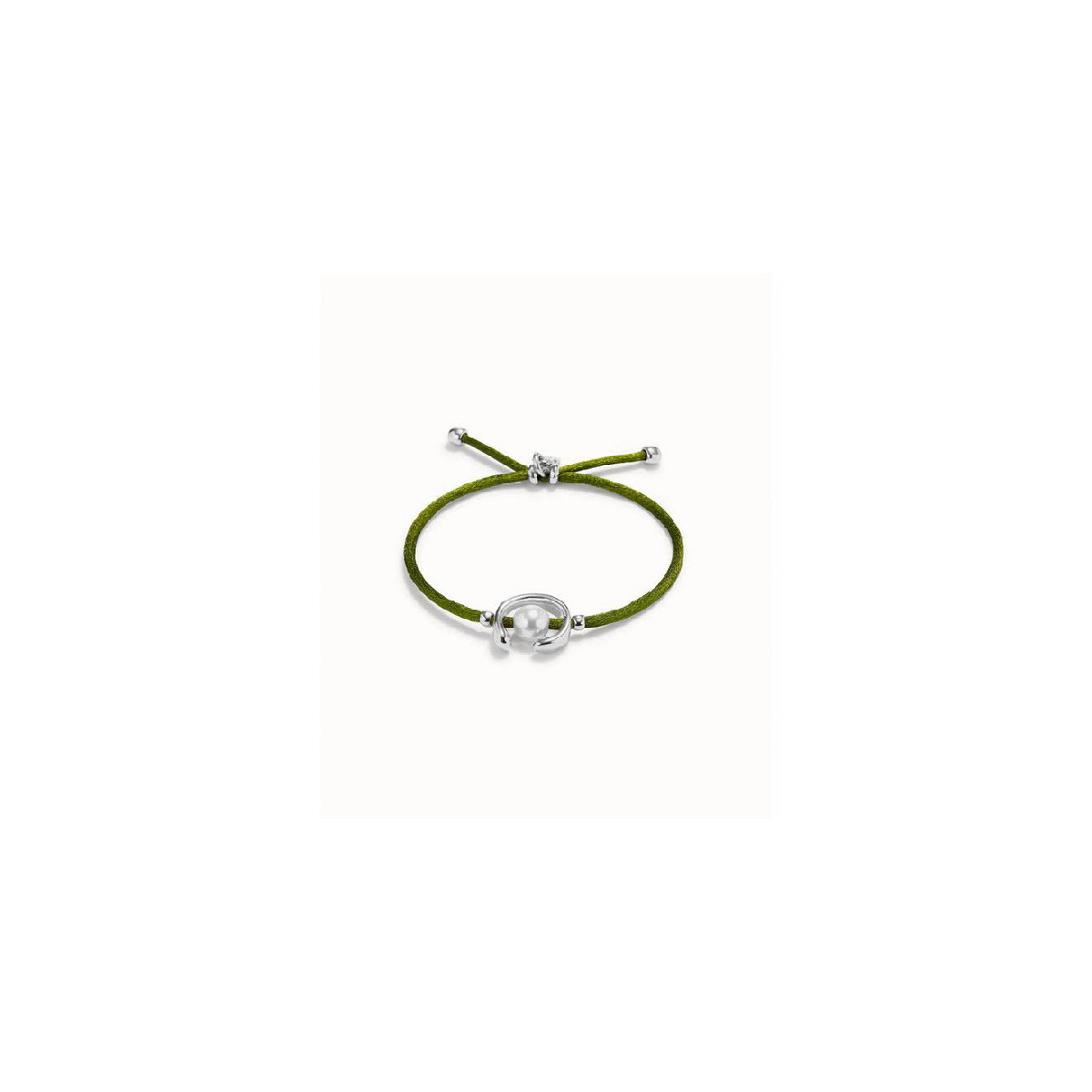 PULSERA UNO DE 50 SHELL VERDE - PUL2505VDOMTL0M