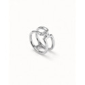 ANILLO UNO DE 50 SILVER BRILLANTE - ANI0816BLNMTL15