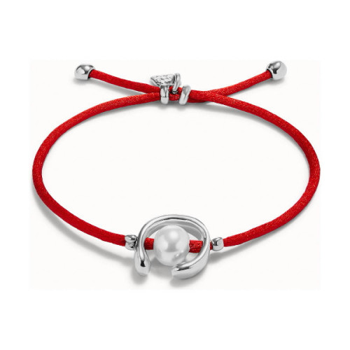 PULSERA UNO DE 50 HILO ROJO SHELL - PUL2505ROJMTL0M