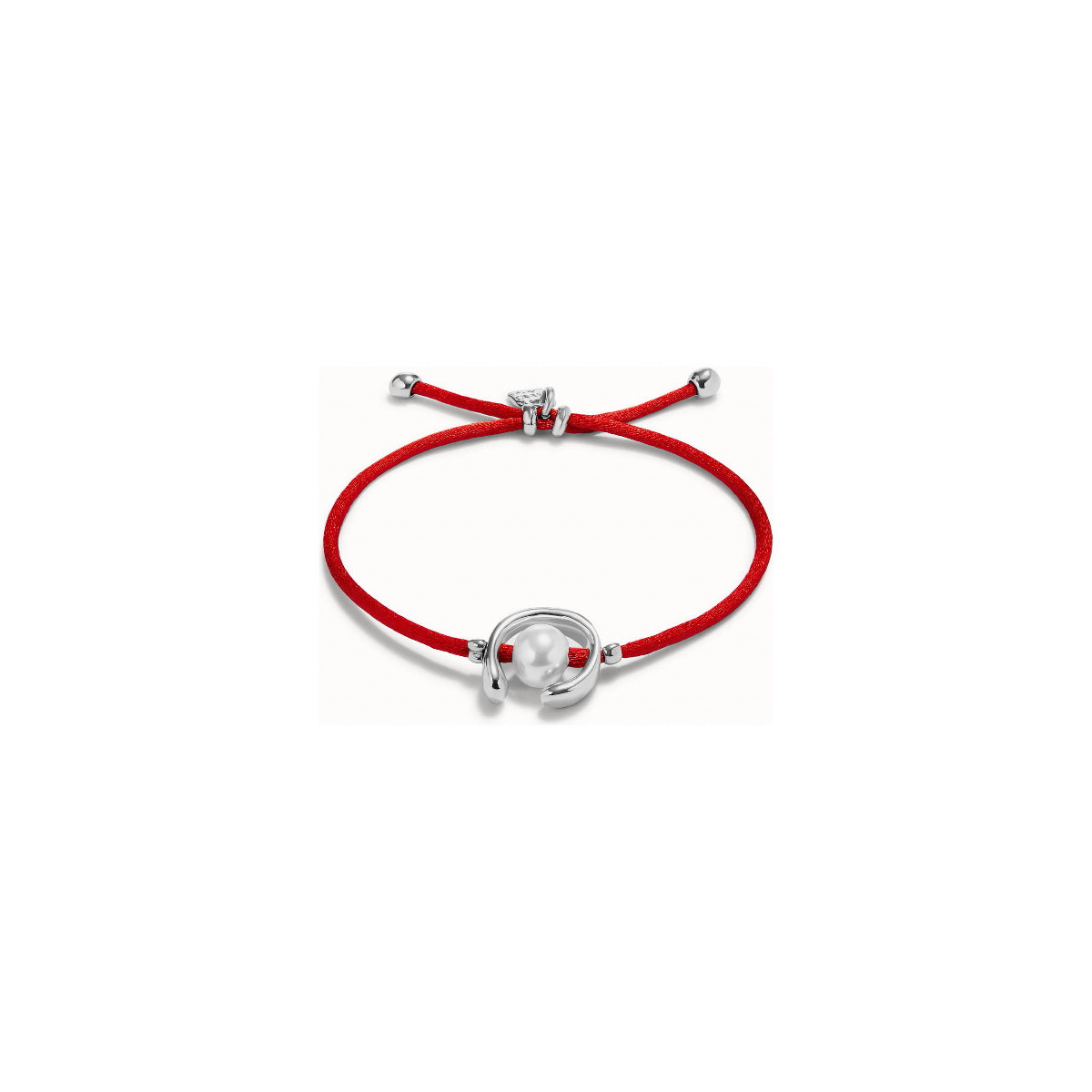 PULSERA UNO DE 50 HILO ROJO SHELL - PUL2505ROJMTL0M