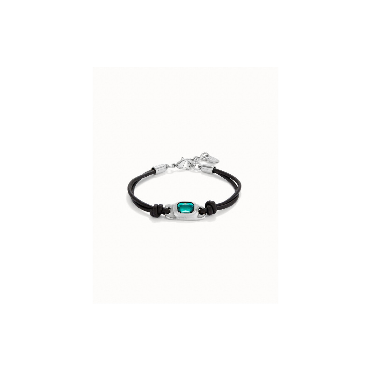 PULSERA UNO DE 50 CRISTAL VERDE - PUL2480VRDMTL0M