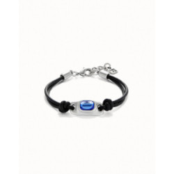 PULSERA UNO DE 50 CRISTAL AZUL SILVER - PUL2480AZUMTL0M