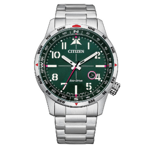 RELOJ CITIZEN OFF COLLECTION GREEN - BM7551-84X