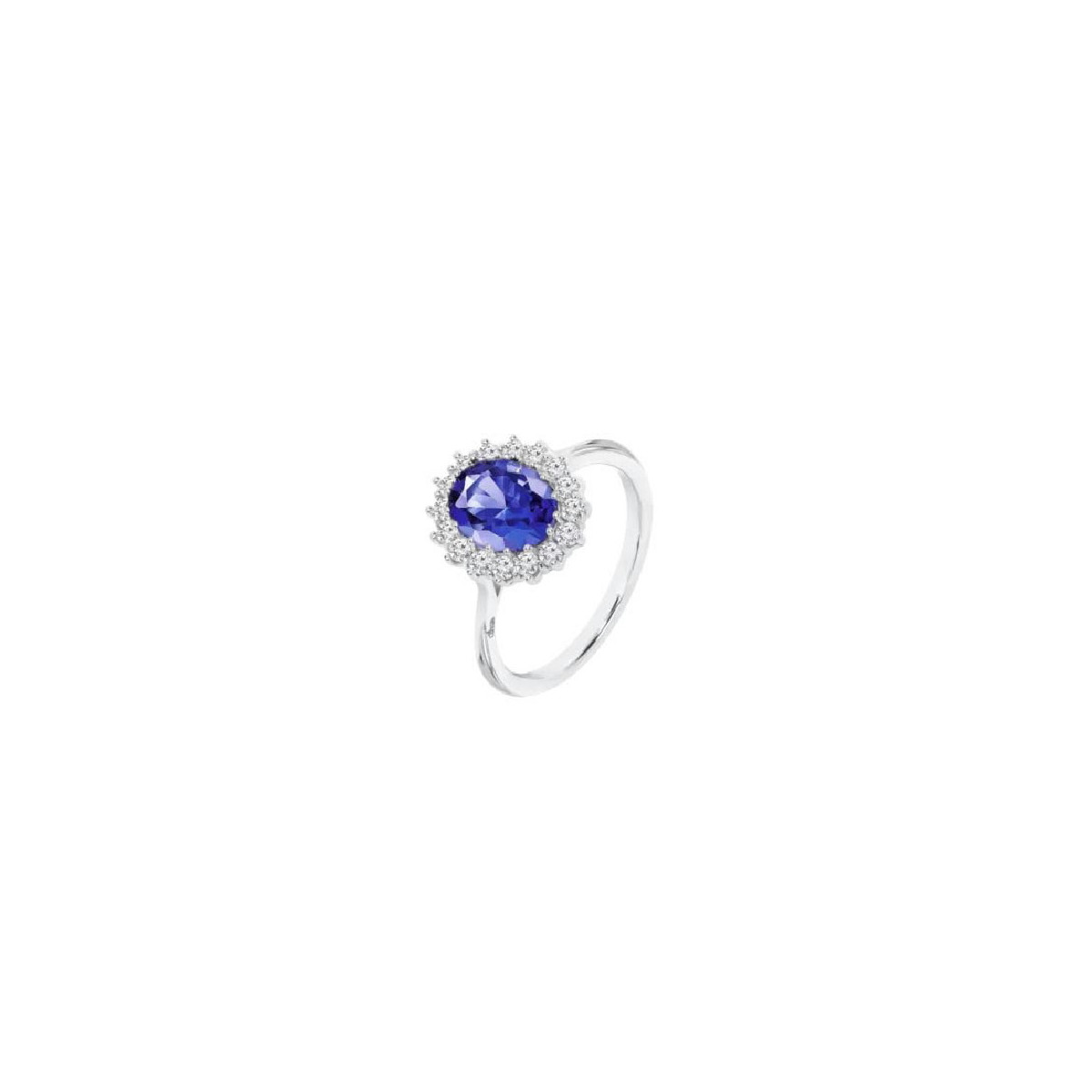 ANILLO LOTUS SILVER PIEDRA AZUL - LP3459-3/114