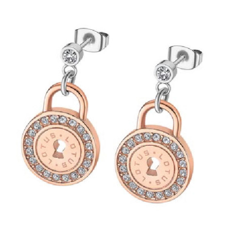 PENDIENTES LOTUS STYLE ÁRBOL DE LA VIDA ROSÉ - LS2189-4/3