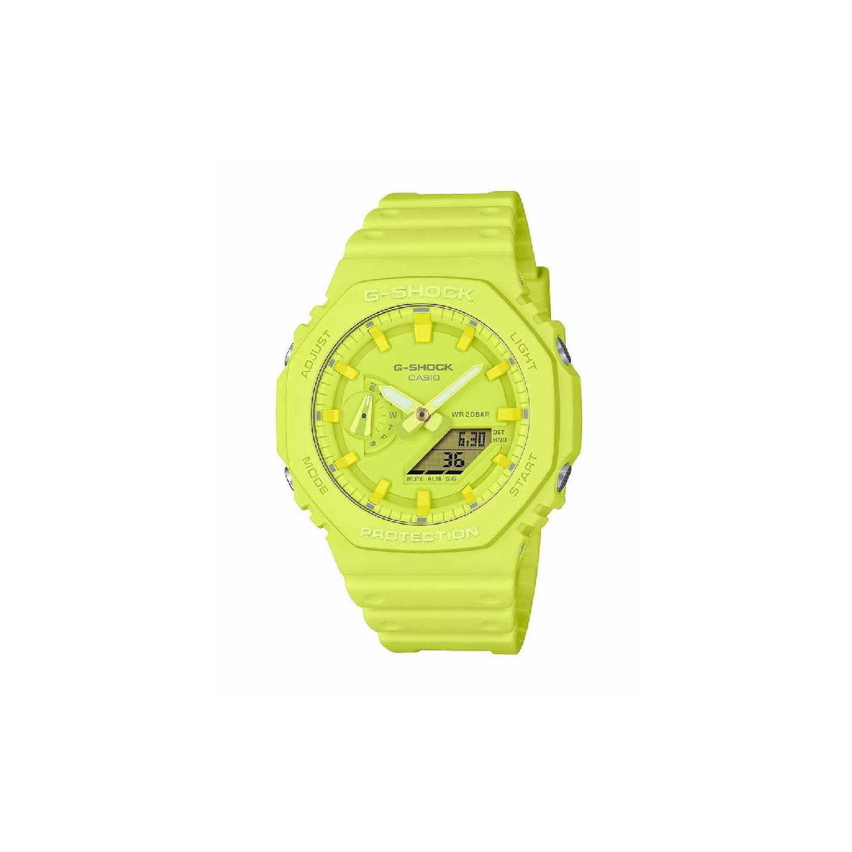 RELOJ CASIO YELLOW POWER - GA-2100-9A9ER