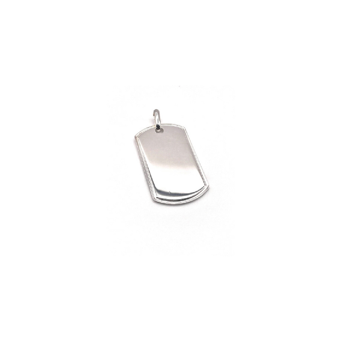 PLACA AURA LISA DE PLATA - PPLA00159