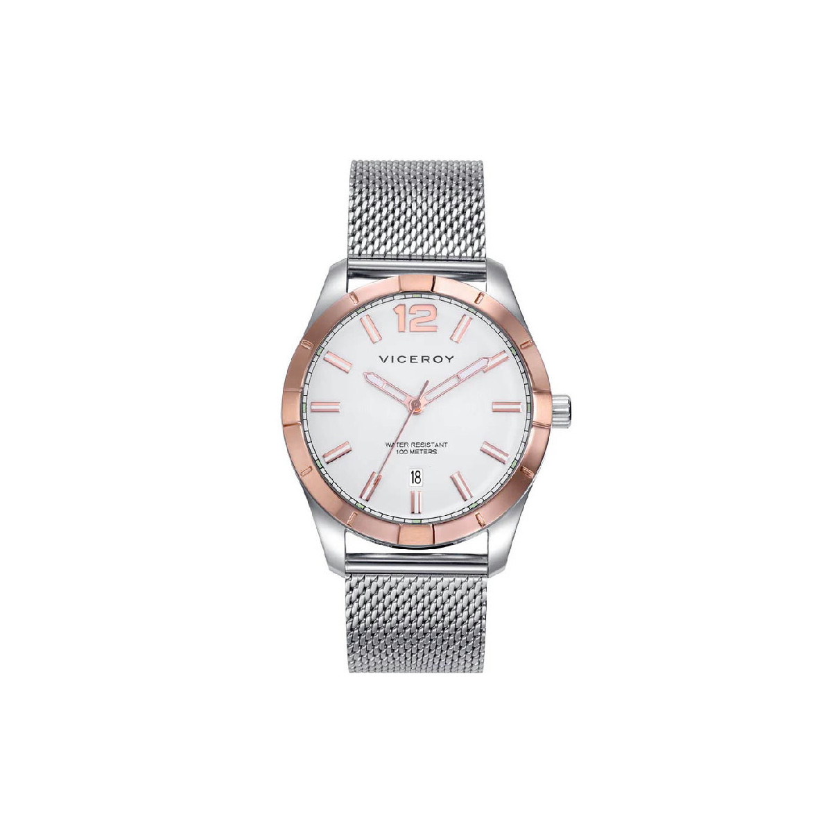 RELOJ VICEROY BICOLOR MILANESA - 401329-05