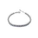 PULSERA AURA PLATA BOLA 4MM LIGERA RH - PPL02877