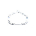 PULSERA AURA PLATA ESCLAVA BARBADA 3 PLACAS - PPL02848