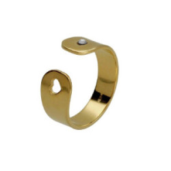 ANILLO VICTORIA CRUZ AJUSTABLE GOLD - A4746-07DA