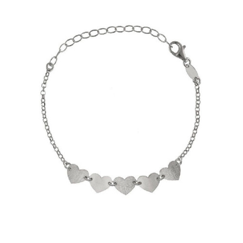 PULSERA VICTORIA CRUZ CORAZONES - A5358-HP