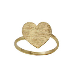 ANILLO VICTORIA CRUZ RODIO CORAZÓN GOLD - A5359-DA