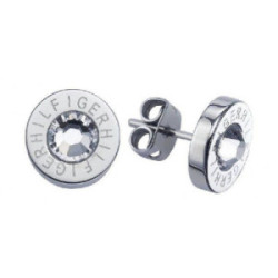 PENDIENTES TOMMY BOTÓN UNISEX SILVER - 2700259