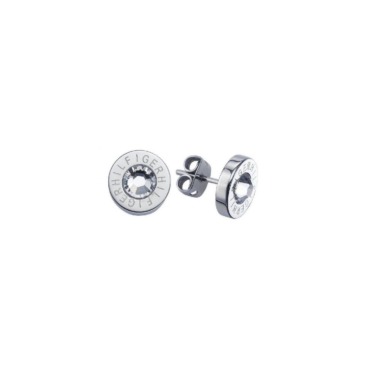 PENDIENTES TOMMY BOTÓN UNISEX SILVER - 2700259