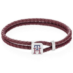 PULSERA TOMMY CUERO BROWN - 2790533