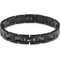 PULSERA TOMMY IP BLACK - 2790568