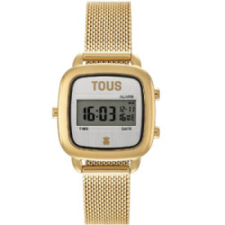 RELOJ TOUS DIGITAL D-LOGO MINI GOLD - 3000139500